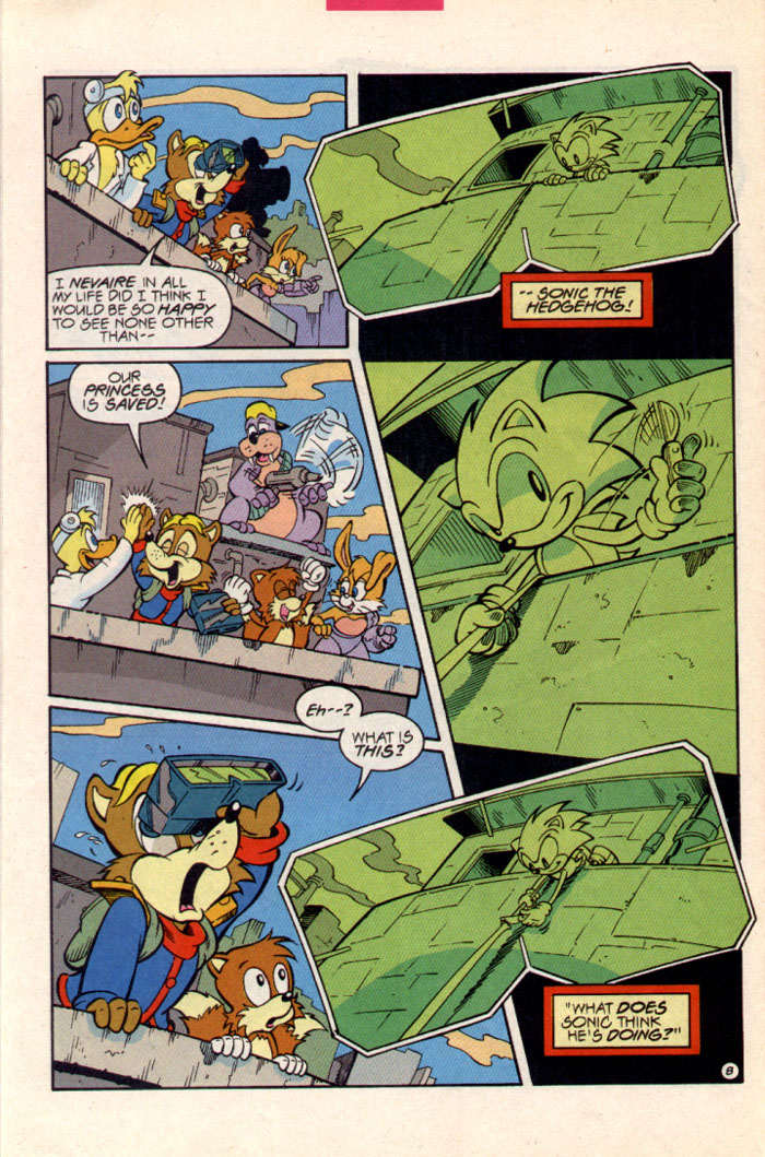 Sonic - Archie Adventure Series June 1997 Page 9